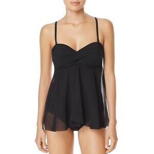 Gottex Profile‎ Cruise Tutti Frutti Swimdress One Piece Black